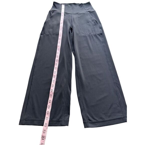Lululemon Black Align Wide Leg Crop 23" size 4 - Picture 13 of 13